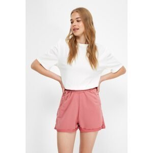 Trendyol Dried Rose Knit Shorts & Bermuda