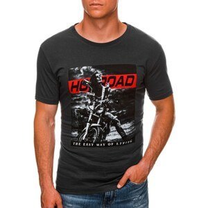 Edoti Men's printed t-shirt S1468