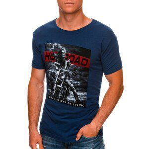 Edoti Men's printed t-shirt S1468