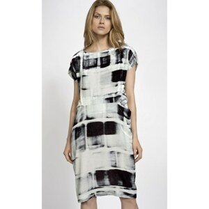Deni Cler Milano Woman's Dress W-DS-3219-72-E6-86-1 Grey/Violet