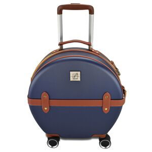 Semiline Unisex's ABS Suitcase P8240-3 Navy Blue
