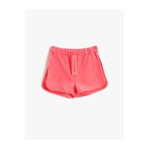 Koton Girls Neon Pink Shorts & Bermuda