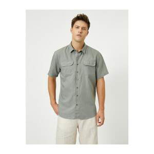 Koton Shirt - Green - Regular fit