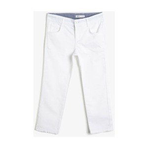 Koton White Boys Pants