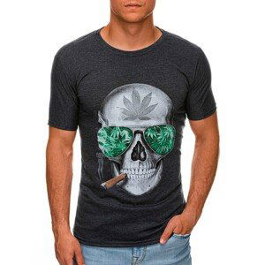 Edoti Men's printed t-shirt S1477