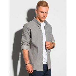 Ombre Clothing Men's shirt with long sleeves K566