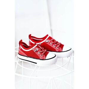Children's Airy Sneakers Red Kids Club