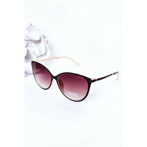 Women's Sunglasses Brown-Beige Ombre