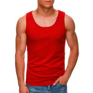 Edoti Men's plain tank top S708