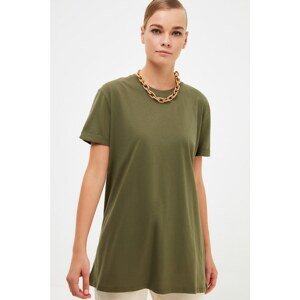 Trendyol Khaki Knitted T-Shirt