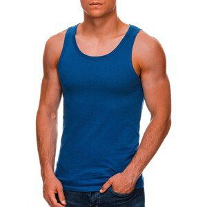 Edoti Men's plain tank top S708