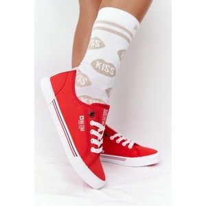 Women's Sneakers BIG STAR HH274061 Red