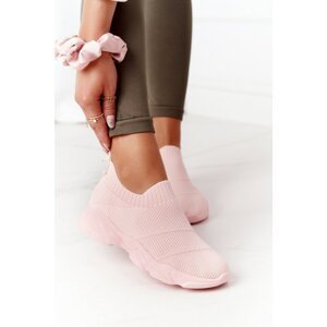 Women's Slip-on Sneakers Pink Yoga Class