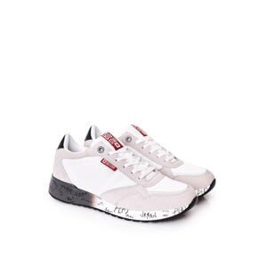 Men's Sport Shoes Memory Foam Big Star FF174208 White-Grey