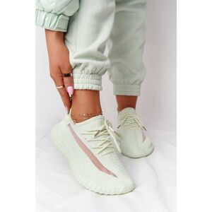 Women's Sport Shoes Sneakers Light Green Amazing