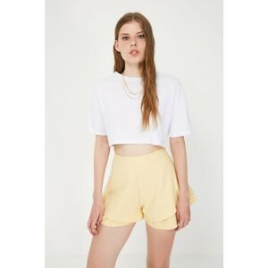 Trendyol Yellow Skirt Look Shorts Shorts & Bermuda