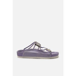 Trendyol Lilac Lace Transparent Women's Slippers