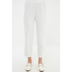 Trendyol White Trousers Trousers