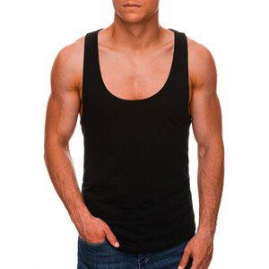 Edoti Men's plain tank top S711