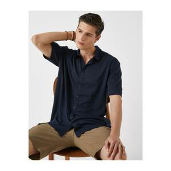 Koton Men's Short Sleeve Shirt