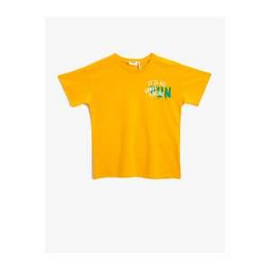 Koton Boy's Slogan T-Shirt