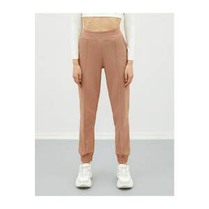 Koton Women's Brown Jogger Trousers