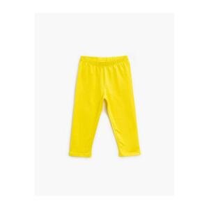 Koton Leggings - Yellow - Normal Waist