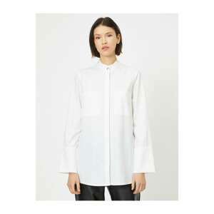 Koton Women's Judge Collar Tunic