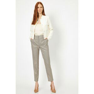 Koton Women's Patterned Trousers