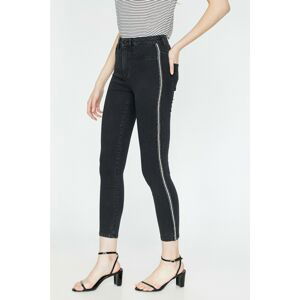 Koton Legging Jean -High Waist Slim Fit Slim Leg Trousers