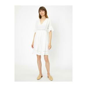 Koton Women's White Dress 9YA88587PW