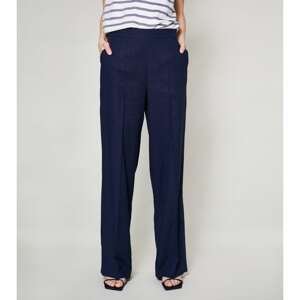 Click Woman's Trousers Gulia Navy Blue
