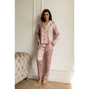 Layla Dreams Woman's Pyjamas Set Of Long Sleeve Shirt&Pants L4