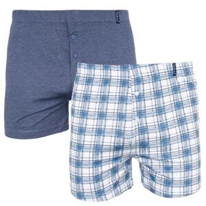 2PACK men's shorts Molva multicolored (KP-063-BBU)
