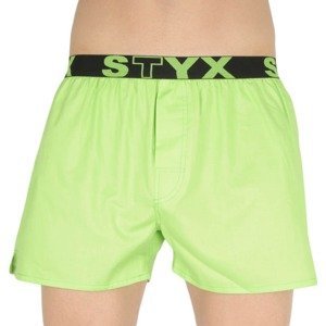 Men's shorts Styx sports rubber green