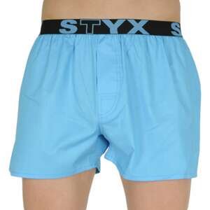 Men's shorts Styx sports rubber light blue (B969)