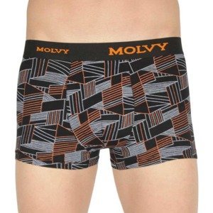 Men's multicolored boxers Molvy (MP-1026-BEU)