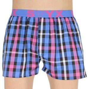 Men's shorts Styx sports rubber multicolored (B835)