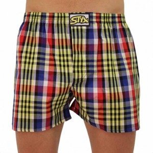 Men's shorts Styx classic rubber oversize multicolored (E833)