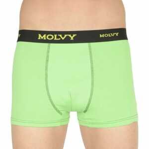 Men's boxers Molvy green (MP-1037-BEU)