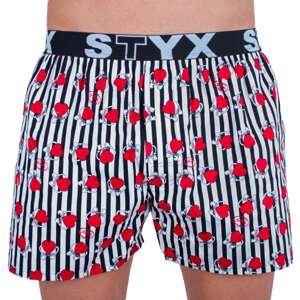 Men's shorts Styx art sports rubber hearts (B752)