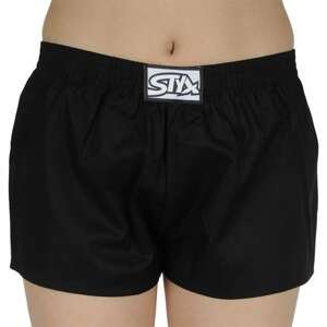 Children's shorts Styx classic rubber black (J960)