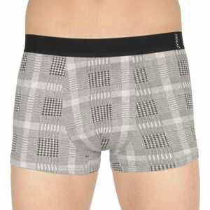 Men's boxers Molvy gray (MP-1033-BEU)