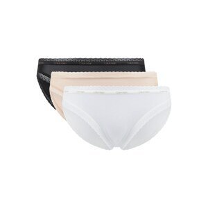 3PACK Women's Panties Calvin Klein Multicolor (QD3804E-FIY)