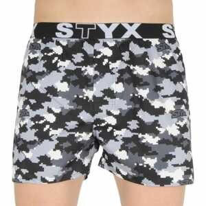 Men's shorts Styx art sports rubber camouflage digital (B1150)