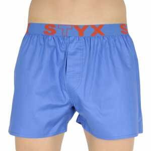 Men's shorts Styx sports rubber blue (B967)