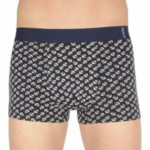 Men's boxers Molvy dark blue (MP-1028-BEU)