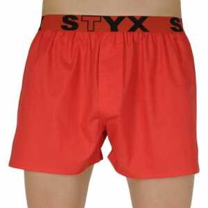 Men's shorts Styx sports rubber red (B1064)