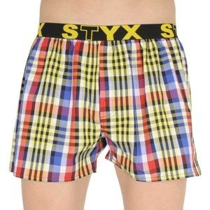 Men's shorts Styx sports rubber multicolored (B833)