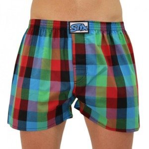 Men's shorts Styx classic rubber oversize multicolored (E836)